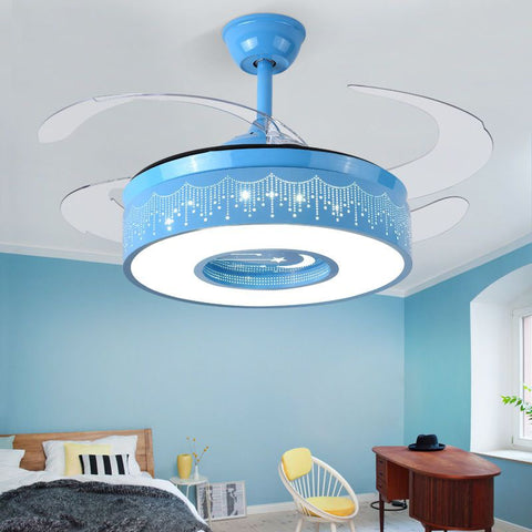 living children bedroom decor led ceiling fans