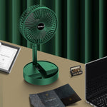 Portable usb mini table desktop floor power bank humidifying spray fan