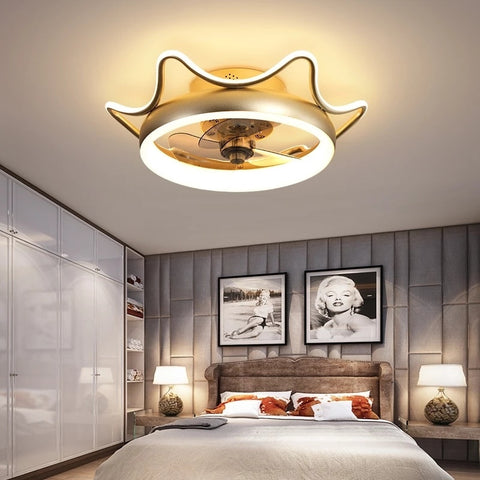Modern LED ceiling fan