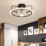 Modern LED ceiling fan lights   remote control lighting