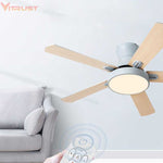 Ceiling Fan with Lights 5-Blade LED Ceiling Fan