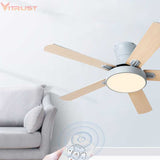 Ceiling Fan with Lights 5-Blade LED Ceiling Fan