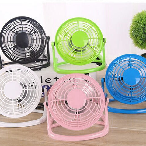 Portable Mini USB Fan Desktop Desk Small Fan